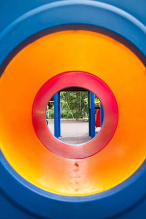 plaything at parkの写真素材