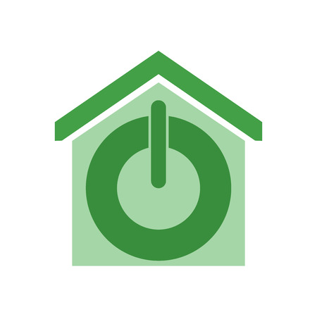 Smart home icon vector isolated on white background for your web and mobile app designのイラスト素材