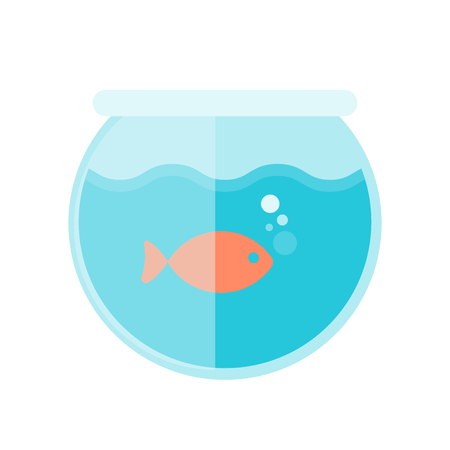 Aquarium icon vector isolated on white background for your web and mobile app design, Aquarium icon conceptのイラスト素材