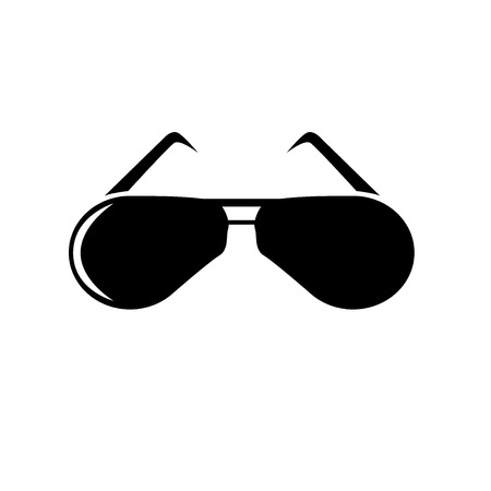 Glasses icon vector isolated on white background for your web and mobile app designのイラスト素材