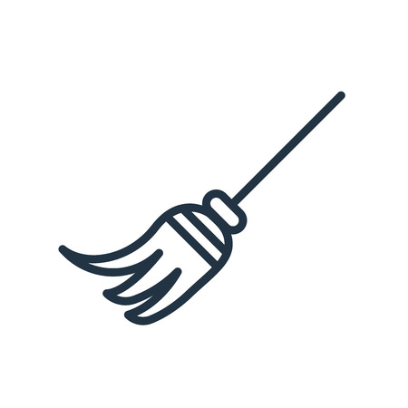 Cleaning icon vector isolated on white background, Cleaning transparent signのイラスト素材