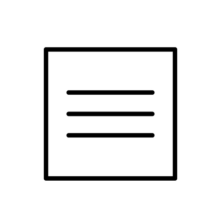 Is identical with icon vector isolated on white background, Is identical with transparent sign , line and outline elements in linear styleのイラスト素材