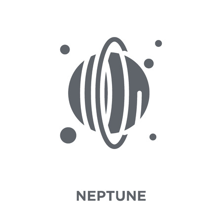 Neptune icon. Neptune design concept  collection. Simple element vector illustration on white background.のイラスト素材