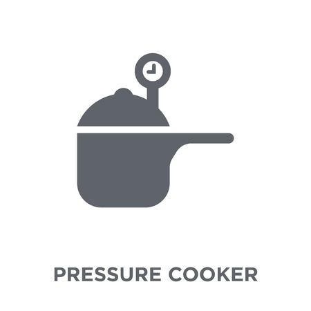 pressure cooker icon. pressure cooker design concept from Electronic devices collection. Simple element vector illustration on white background.のイラスト素材