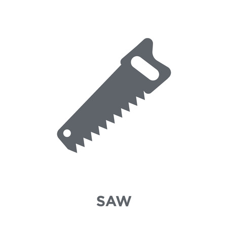Saw icon. Saw design concept from  collection. Simple element vector illustration on white background.のイラスト素材