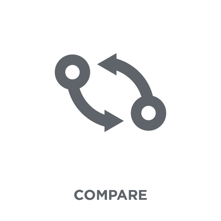 Compare icon. Compare design concept from Human resources collection ...