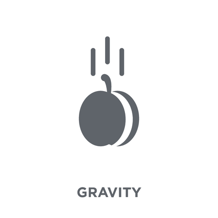 Gravity icon. Gravity design concept from  collection. Simple element vector illustration on white background.のイラスト素材