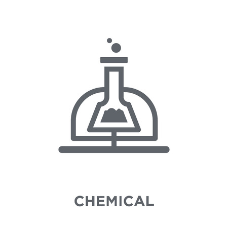 Chemical icon. Chemical design concept from  collection. Simple element vector illustration on white background.のイラスト素材