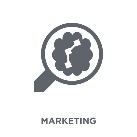 Marketing icon. Marketing design concept from  collection. Simple element vector illustration on white background.のイラスト素材