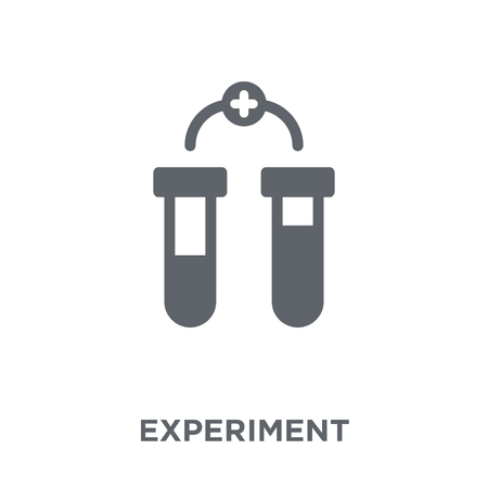 Experiment icon. Experiment design concept from  collection. Simple element vector illustration on white background.のイラスト素材