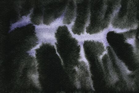 Watercolor hand drawn decorative light constellation on dark background freehand fabric texture backdropの写真素材