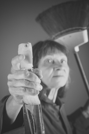 Cleaning and purity.の写真素材