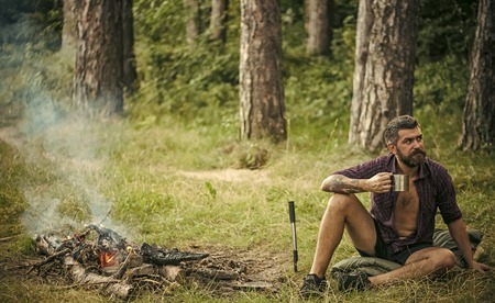 Camping, hiking, lifestyle