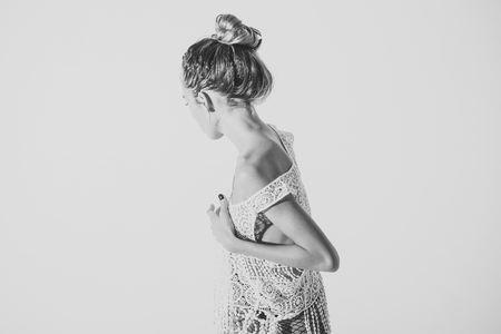 Sexy woman. Beauty and fashion.の写真素材