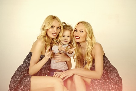 happy family. Mothers day, family values, trust, childhood.