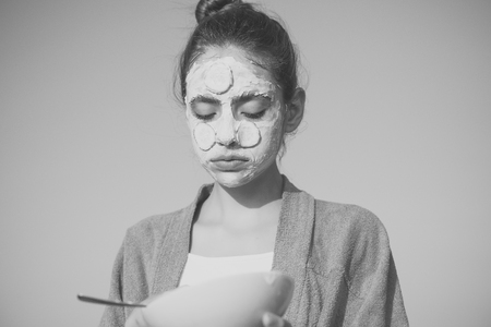 Beauty Fashion model girl. Fashion look. Beauty salon conceptの写真素材