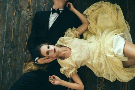 Fashion couple together.の写真素材