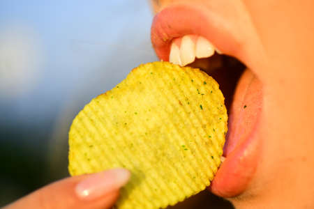 Beauty lips care. Female womens open mouths. tongue and sexy. Close up, macro with beautiful mouths. Sexy kiss, sensual seductive lips of a young woman.の写真素材