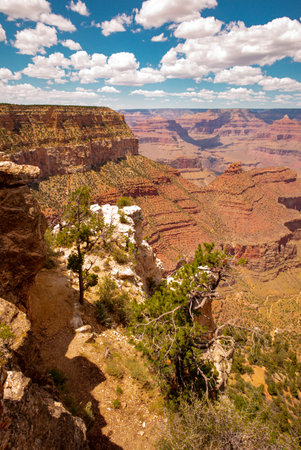 North Rim. Canyonland scenic. Landscape of Grand Canyon National Park in Arizona.の写真素材