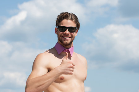 Handsome guy. Gender identity. Funky male. Pride. Male guy. Fairy, guy, character and dress up for role play. Portrait beauty guy.の写真素材