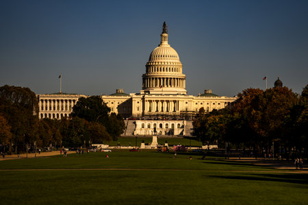 Washington D. C. Capitol. Congress. American Capitol Building. United States Capital. Washington, US...