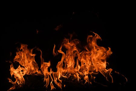 Fire flame motion pattern abstract texture. Burning fire, flame overlay background.