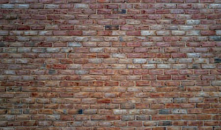 Brick wall background texture. Textured background of brick wall. Clinker brick. Wall brick...