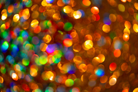 Shiny background with magical bokeh light effect. Elegant shiny bokeh overlay for art background....