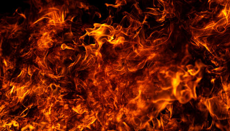 Blaze fire flame background. Abstract fire flame background. Fire flame texture. Texture of fire on...