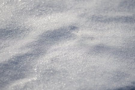 Backdrop with snow texture. Winter surface with snow texture. Cold snowy ground texture. White...
