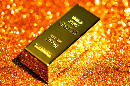 Gold bar stack precious wealth. Gold bullion financial trading asset. Gold luxury economic reserve value. Gold safe concept market security.