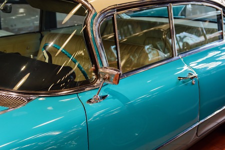 parts and pieces of the old vintage cars. Images of close-up.の写真素材