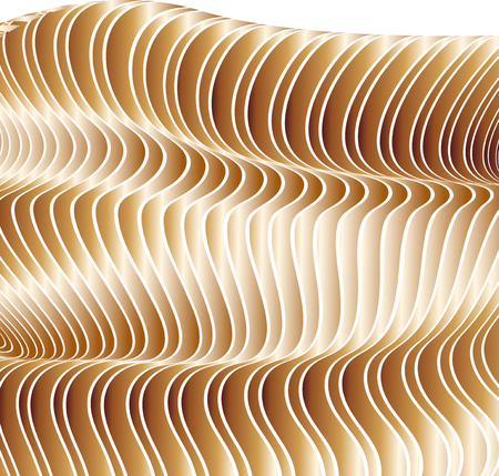 modern hypnotic background from sheets and strips with a gradientのイラスト素材