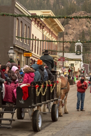 2012 Georgetown Christmas Market and Santa Lucia Childrens Processionのeditorial素材