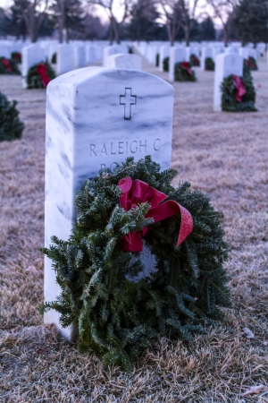 2012 Wreaths Across America at Fort Logan National Cemetery Coloradoのeditorial素材