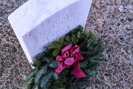 2012 Wreaths Across America at Fort Logan National Cemetery Coloradoのeditorial素材