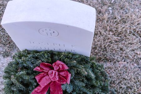 2012 Wreaths Across America at Fort Logan National Cemetery Coloradoのeditorial素材