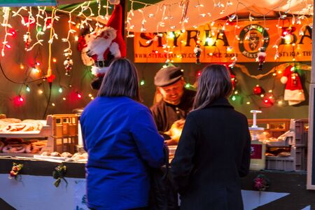 Patrons of the Denver Christkindl Market のeditorial素材