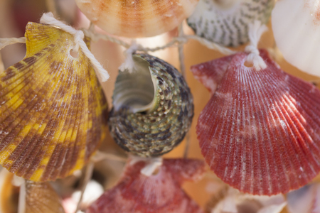 View close-up for the summer Portuguese souvenirs (Albufeira)の写真素材