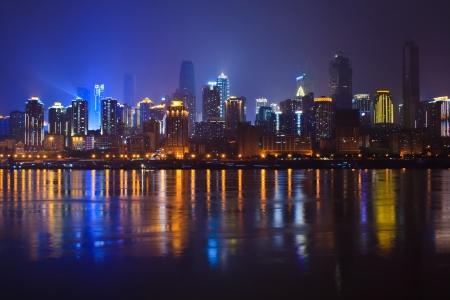 Skyscrapers of Chongqing. Chinaの写真素材