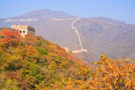 Great wall of Chinaのeditorial素材