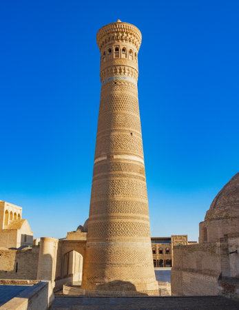 Landscape of the ancient city of Bukhara. Uzbekistan.の写真素材