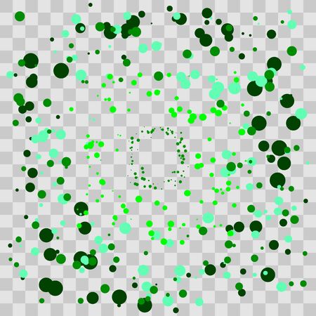 Colorful bright confetti. Festive colorful round confetti background. Vector illustration for decoration of holidays, postcards, posters, websites, carnivals, birthdayのイラスト素材