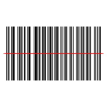 Realistic barcode set icon. Barcode vector illustration.のイラスト素材