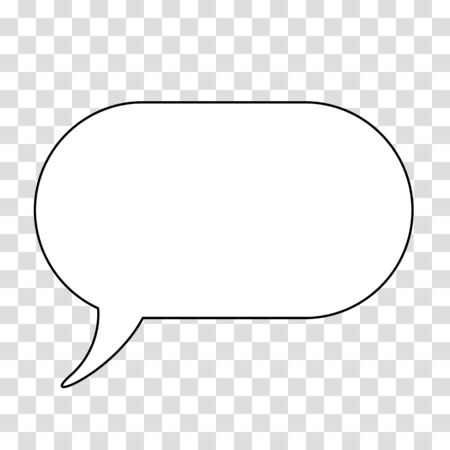 Comic speech bubbles and elements set. Vector Illustration and graphic elementsのイラスト素材