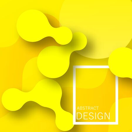 Colorful geometric wallpaper background. Dynamic shapes composition. Designs for posters, leaflets.のイラスト素材
