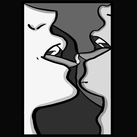Manga style. Japanese cartoon Comic concept. Anime characters. Vector design for t-shirt graphics, banner, fashion prints, slogan tees, stickers, flyer, posters.のイラスト素材