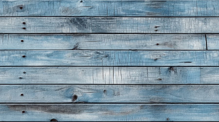Old blue painted wood wall - texture or background. Abstract background for design.の素材