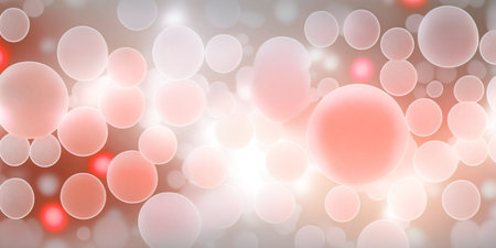 Abstract bokeh light background. Vector illustration for your design.の素材