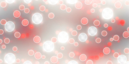Abstract background with bokeh defocused lights. Vector illustration.の素材